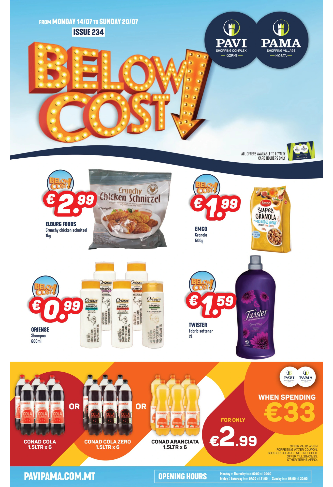 Pavi / Pama flyer – 16 Jul 2025