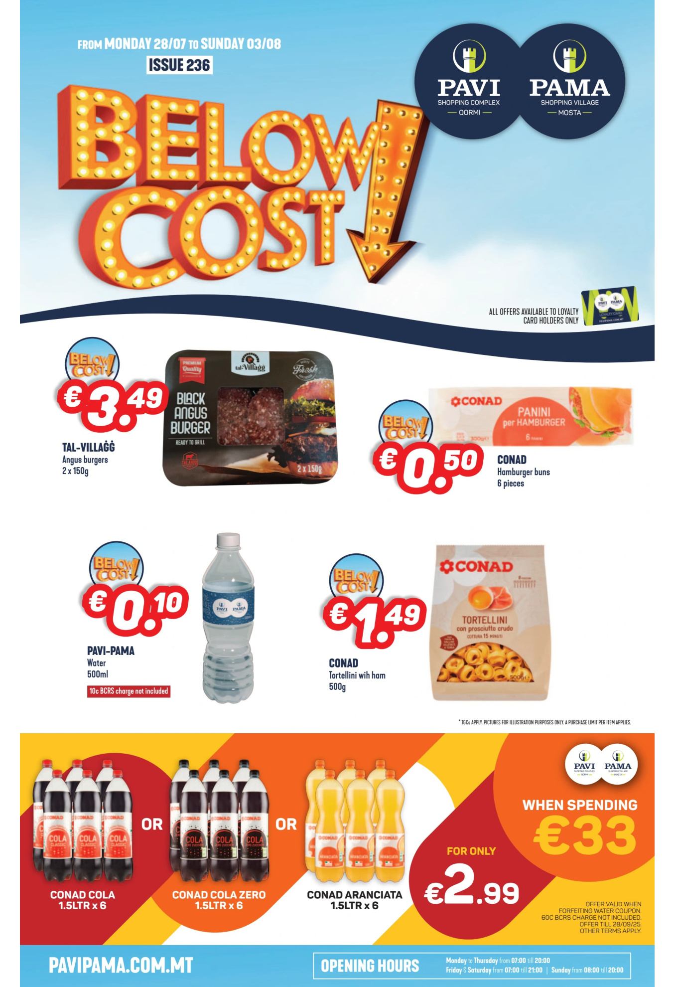 Pavi / Pama flyer – 30 Jul 2025