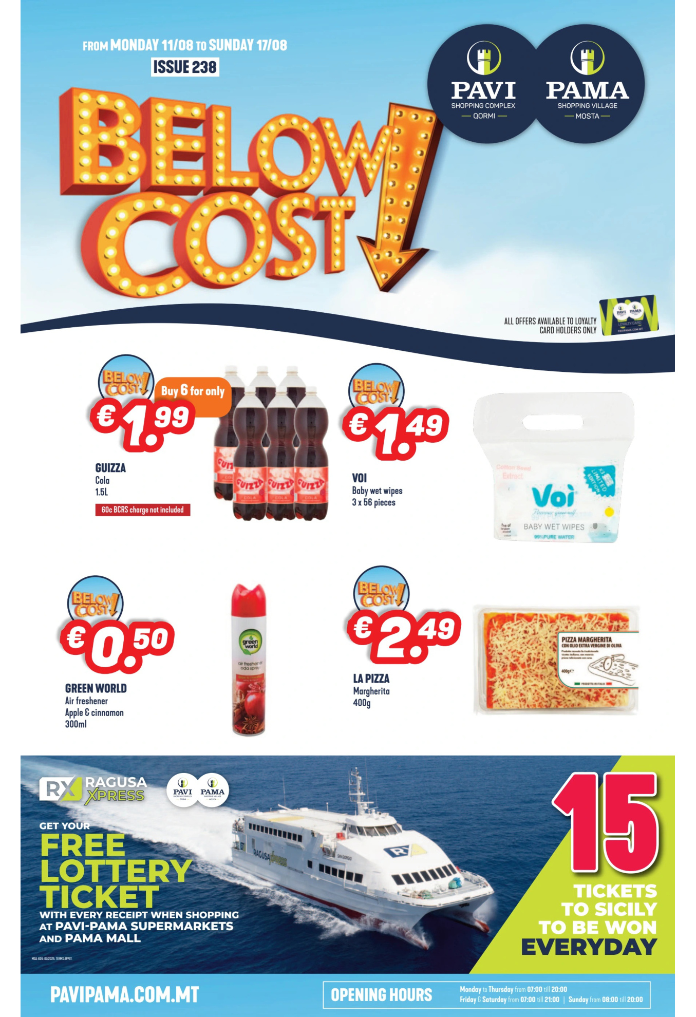 Pavi / Pama flyer – 13 Aug 2025