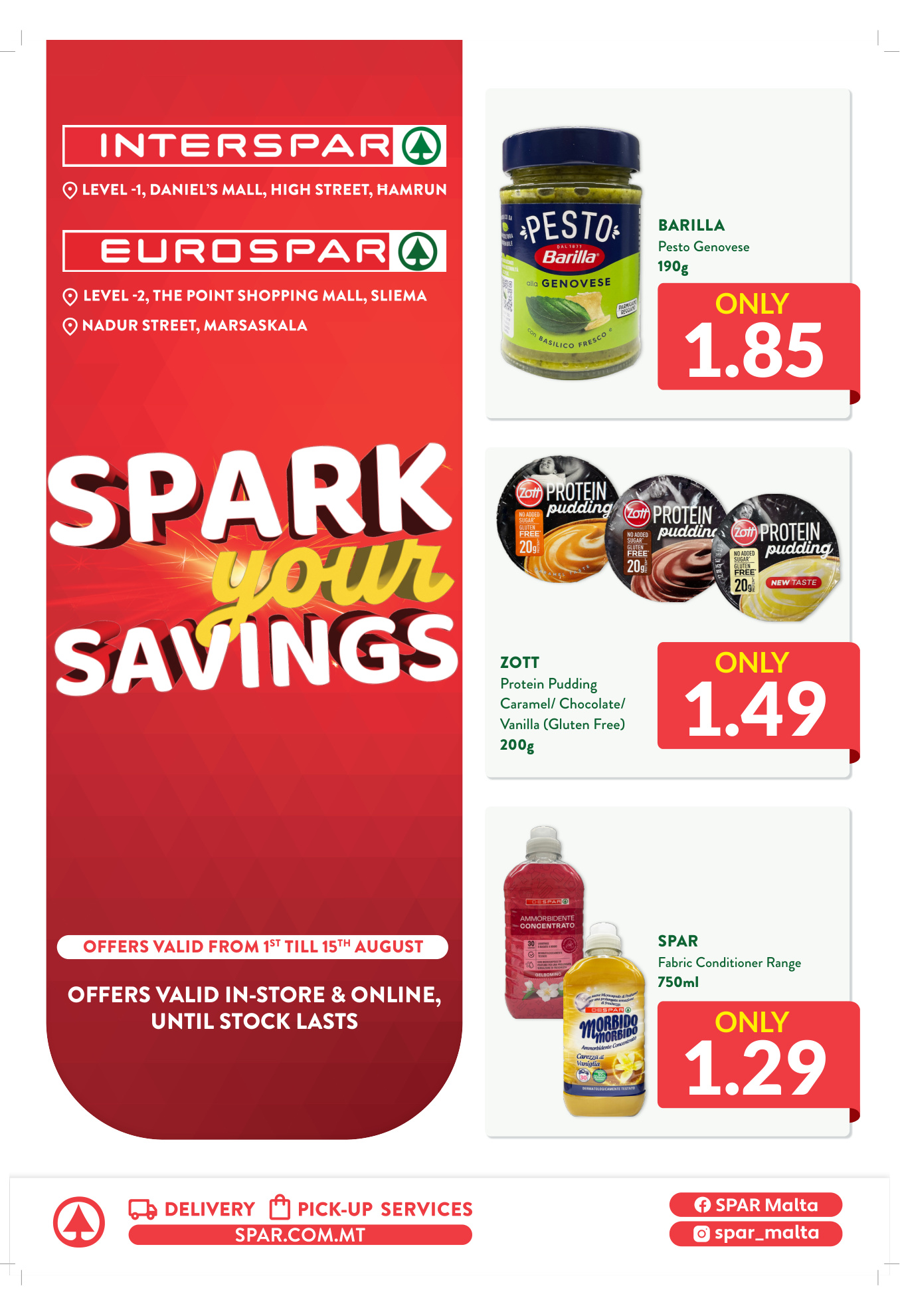 Spar flyer – 13 Aug 2025