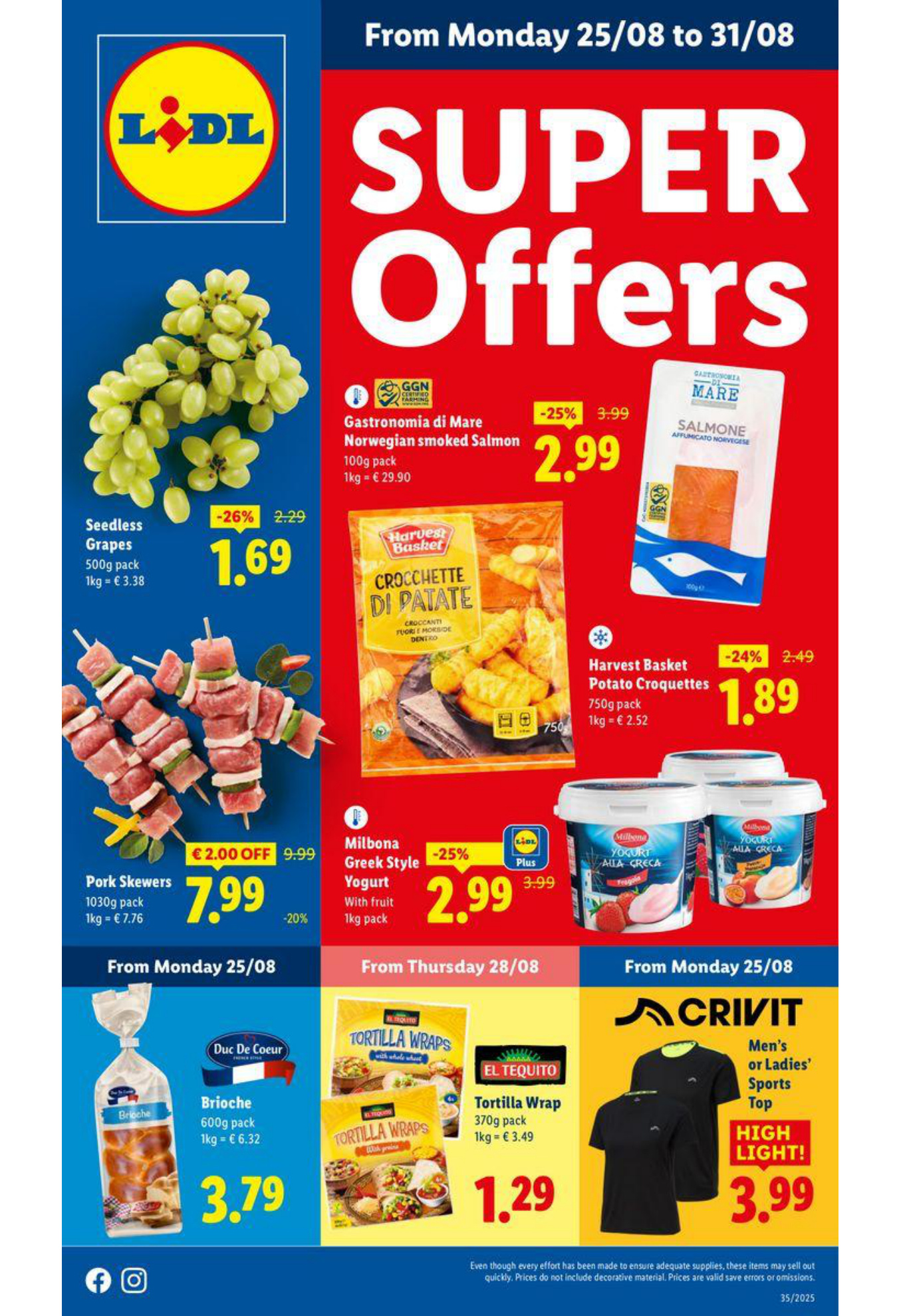 Lidl flyer – 27 Aug 2025