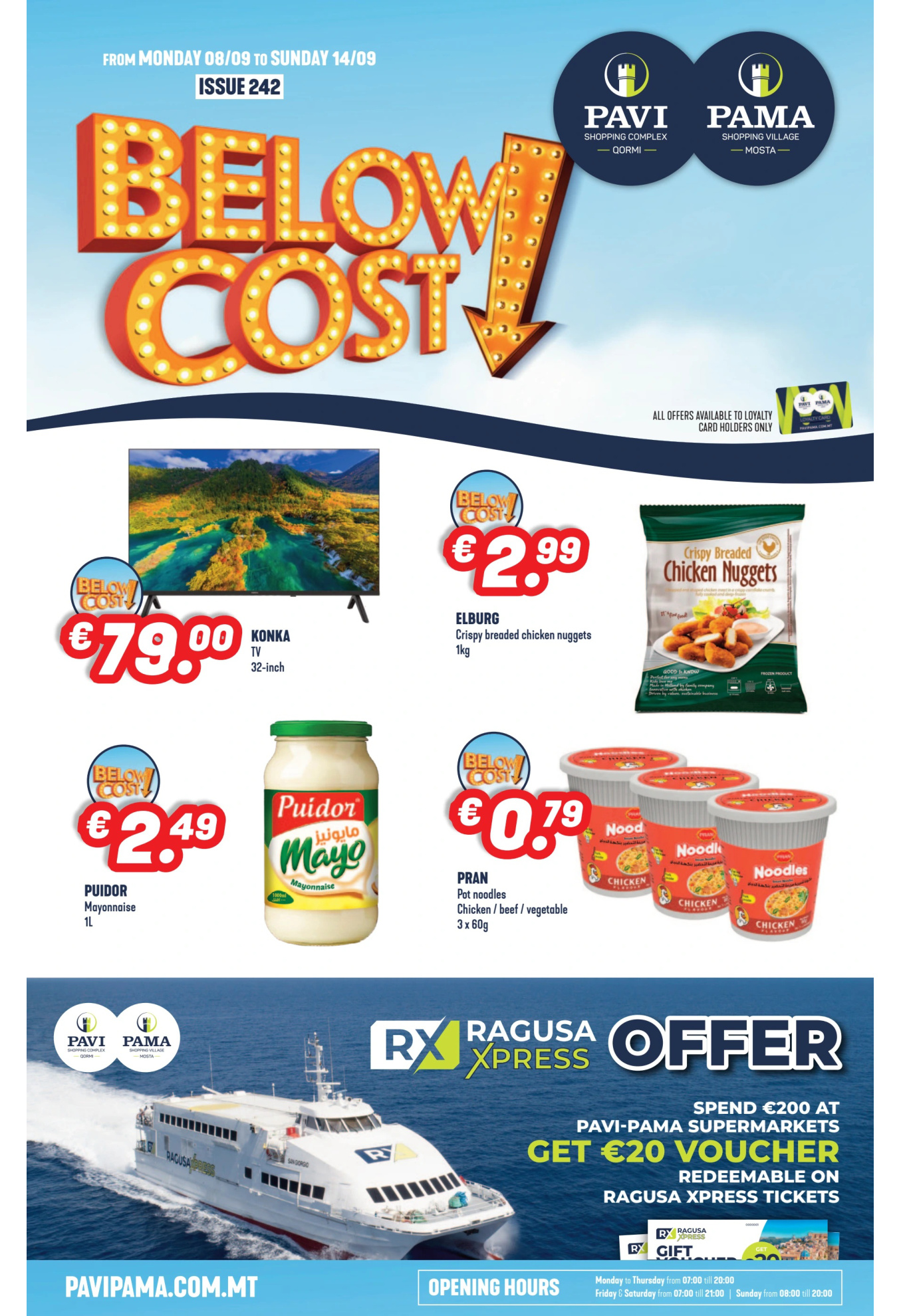 Pavi / Pama flyer – 10 Sep 2025