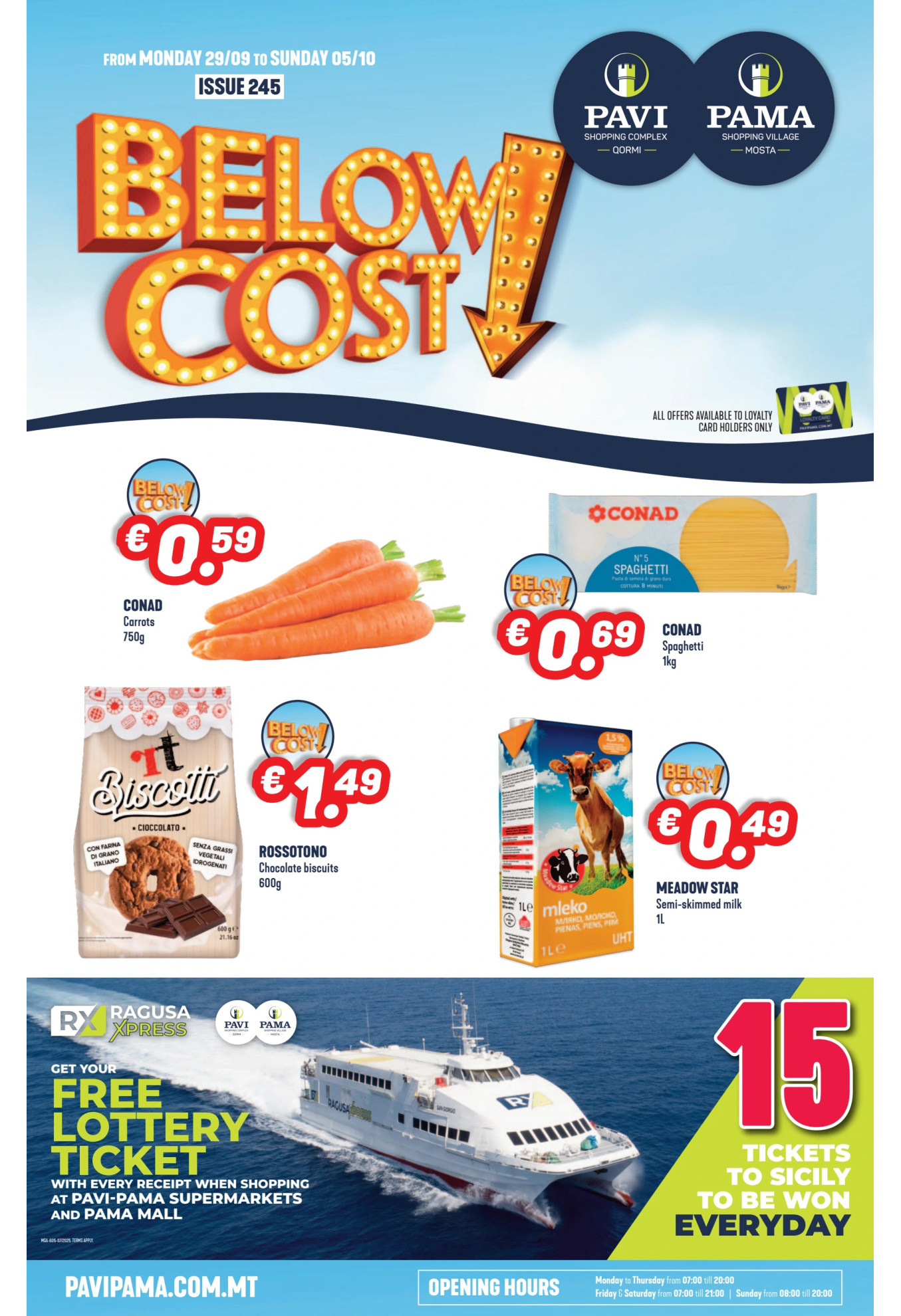 Pavi / Pama flyer – 01 Oct 2025