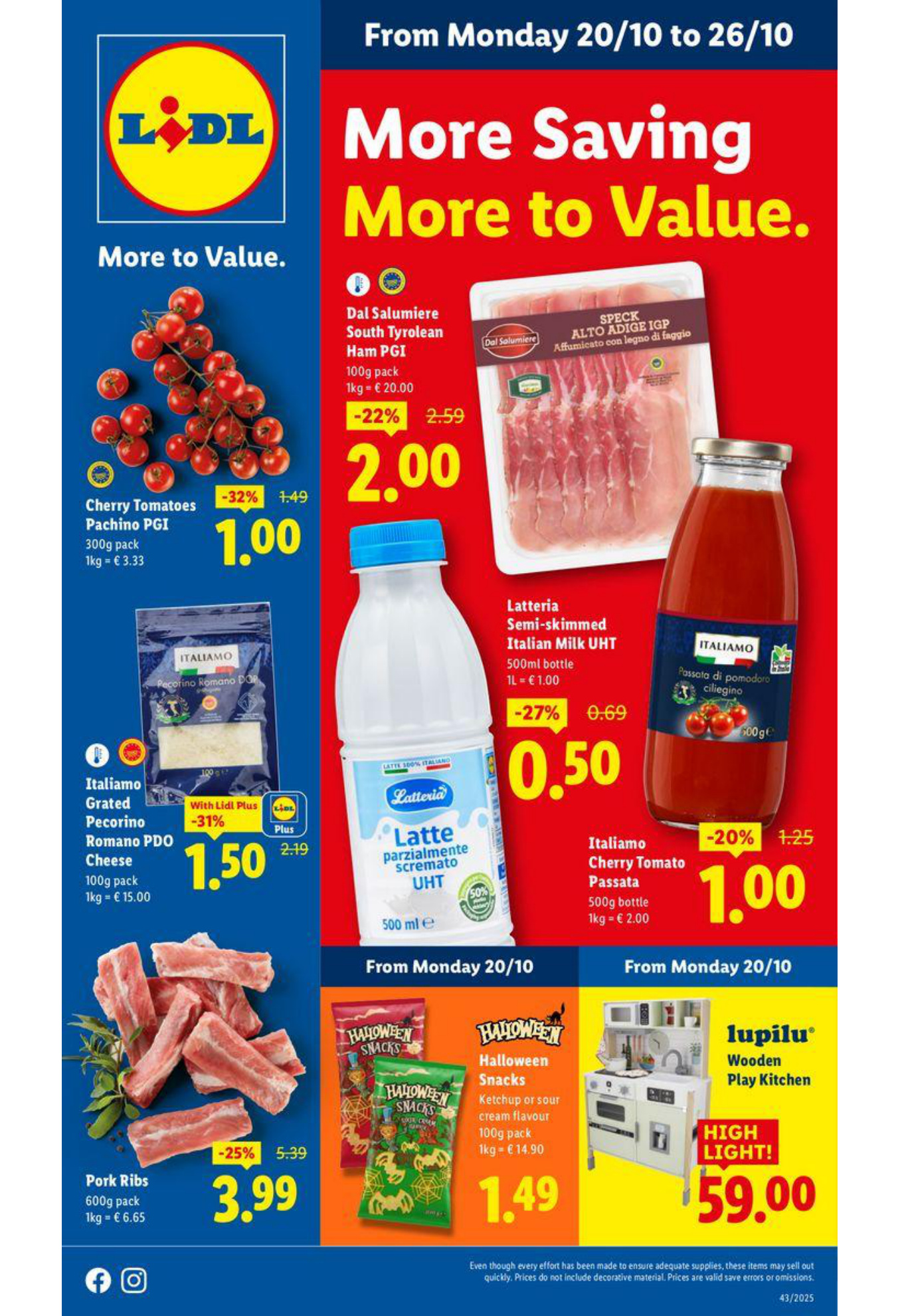 Lidl flyer – 22 Oct 2025
