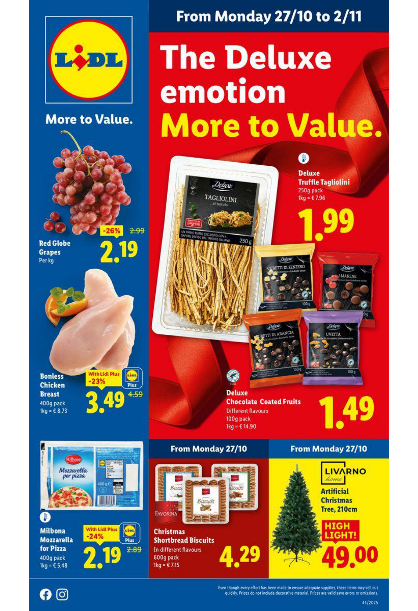 Lidl flyer – 27 Oct 2025