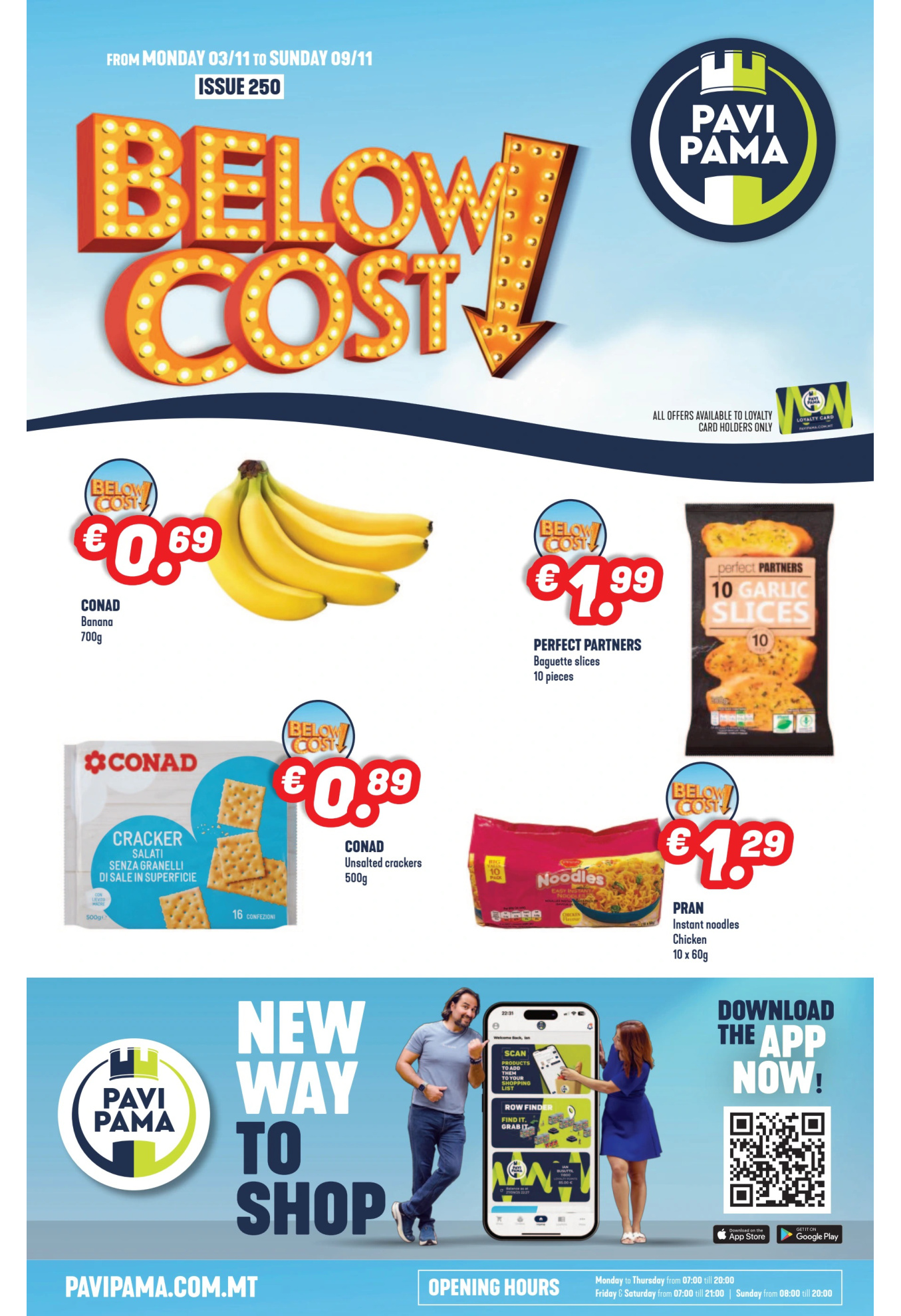 Pavi / Pama flyer – 03 Nov 2025