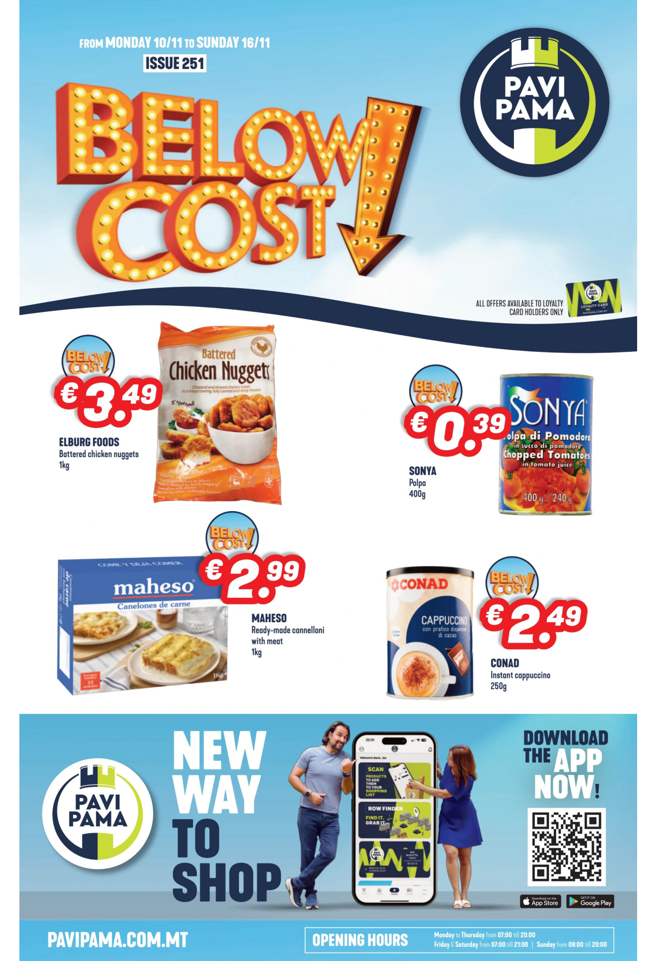 Pavi / Pama flyer – 10 Nov 2025