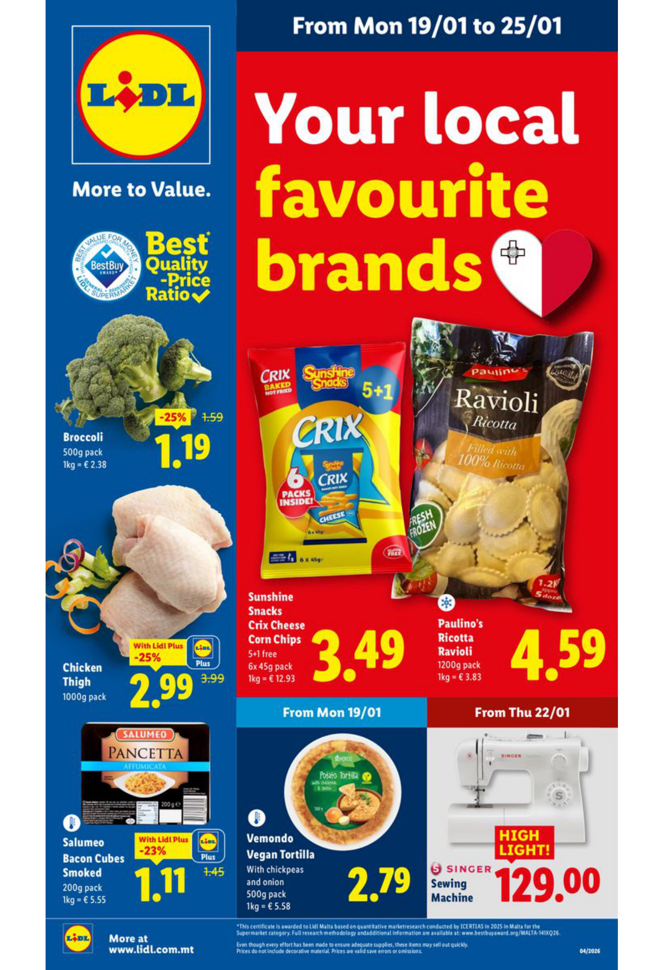 Lidl leaflet – 19 Jan 2026