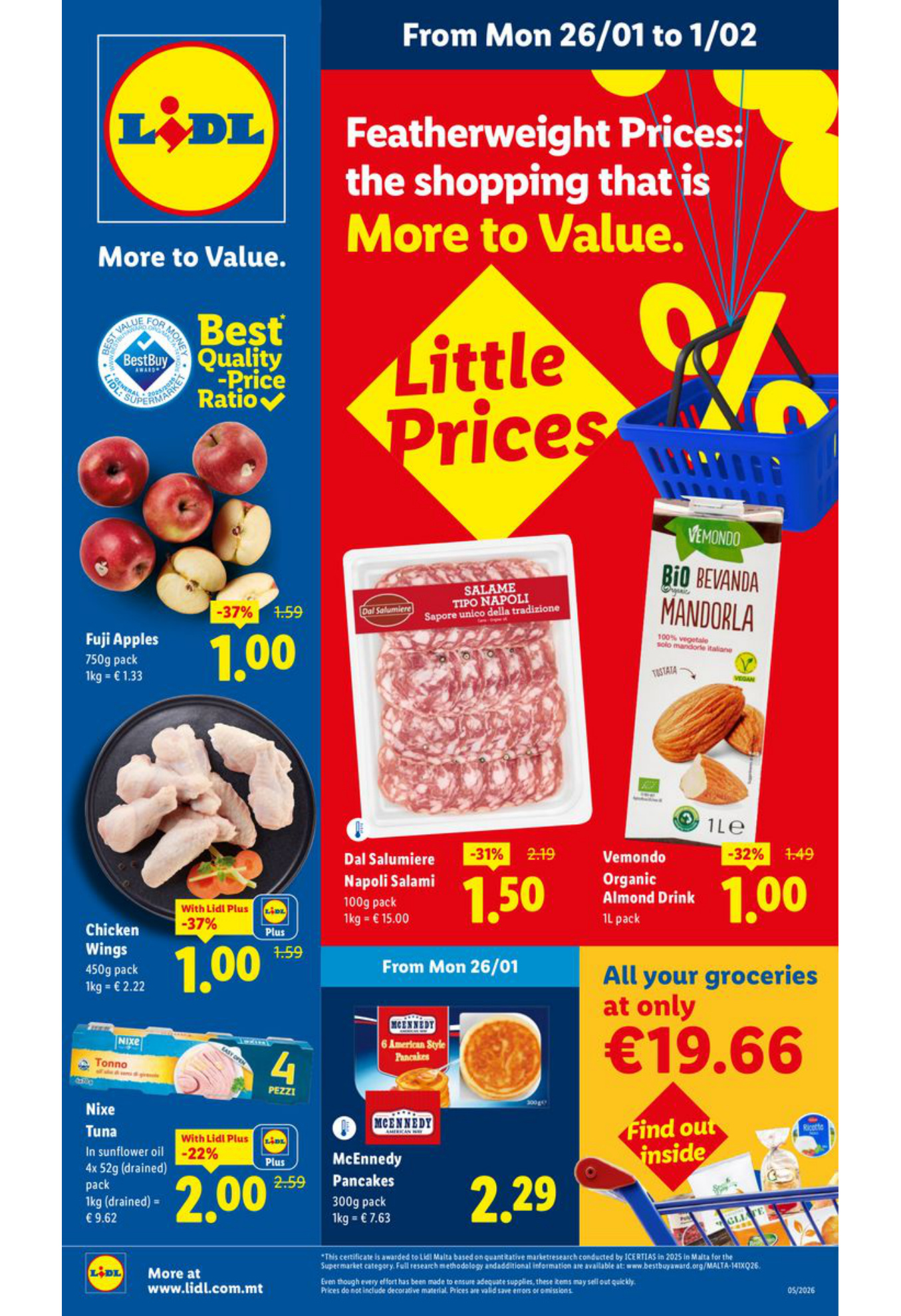 Lidl leaflet – 26 Jan 2026