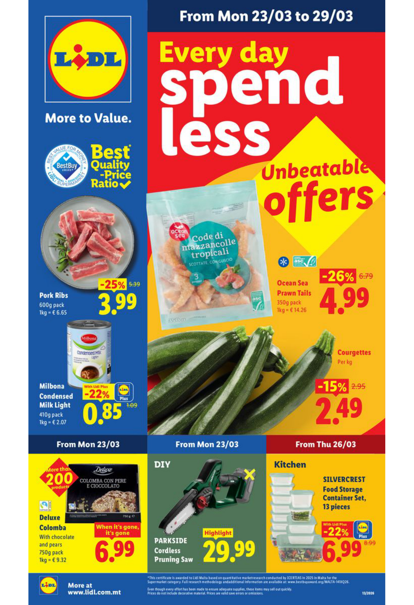 Lidl leaflet – 23 Mar 2026